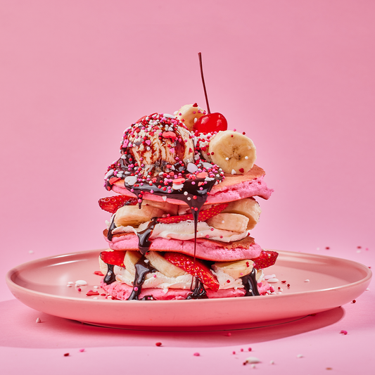 BANANA SPLIT PANCAKES